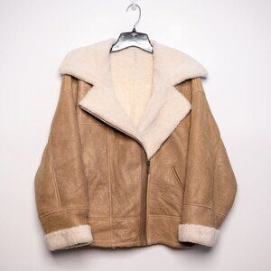 Maje Shearling Coat